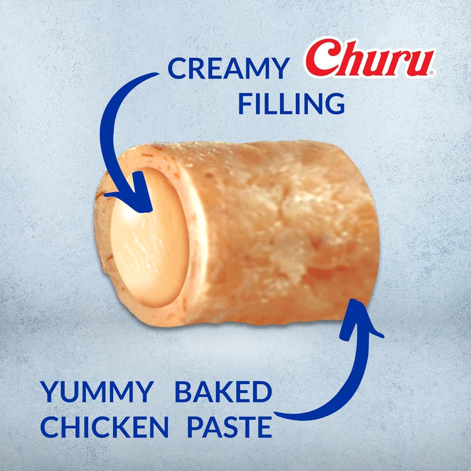 Churu Bites for Dogs, Soft & Chewy Dog Treats with Vitamin E, 0.42 Ounces Each Tube, 20 Tubes, Chicken & Cheese Variety Box