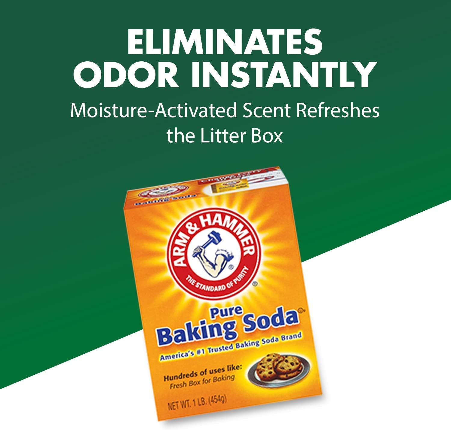 Cat Litter Deodorizer Double Duty, 20 Oz, 6 Pack