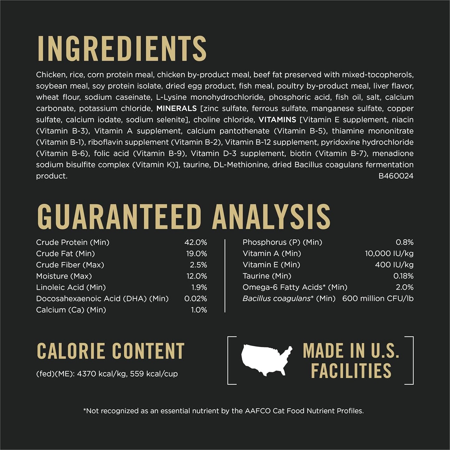 Liveclear Dry Cat Food for Kittens Cat Allergen Reducer Chicken and Rice Formula - 5.5 Lb. Bag