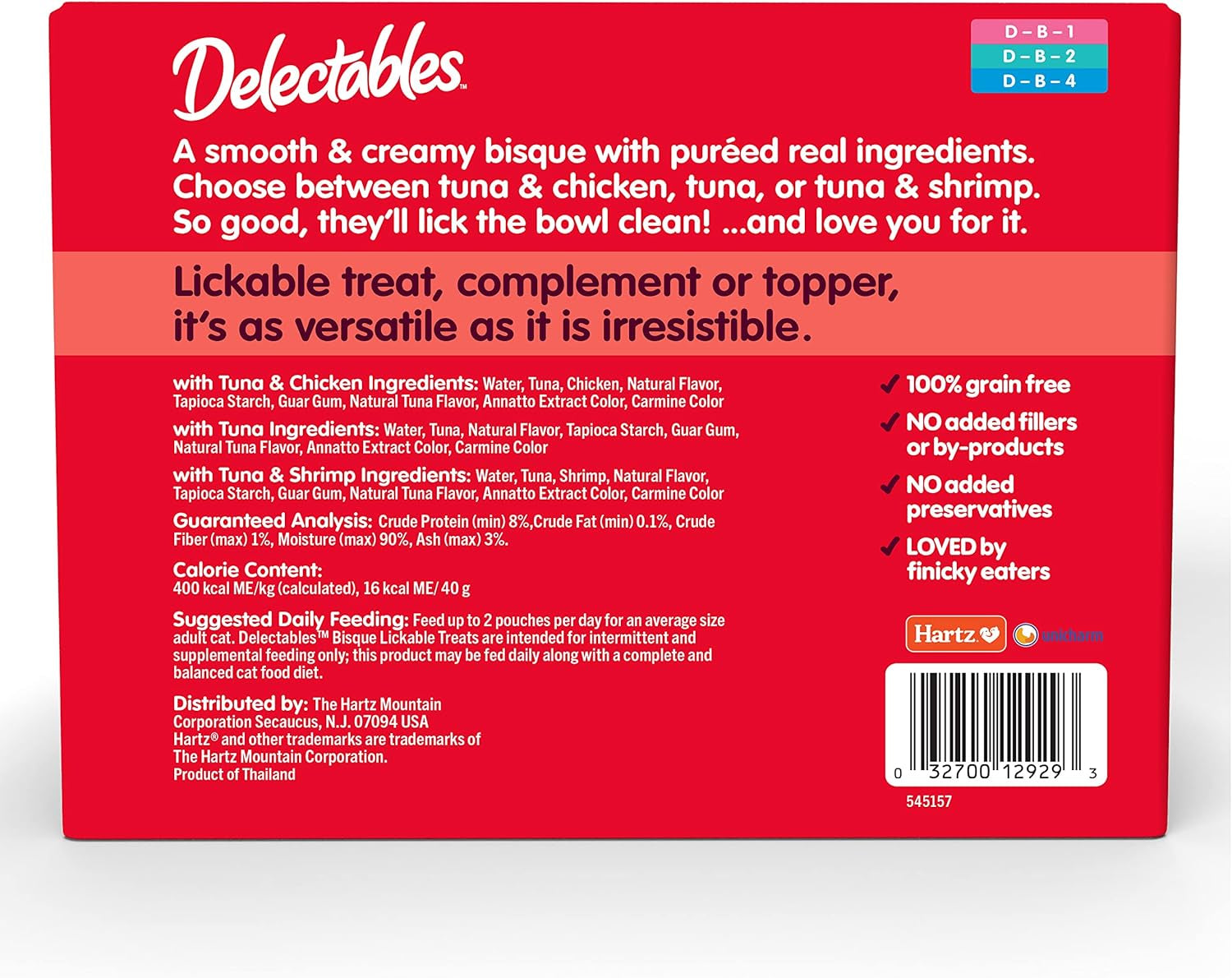 Delectables Bisque Variety Pack Lickable Cat Treat, 30 Count (Pack of 1)