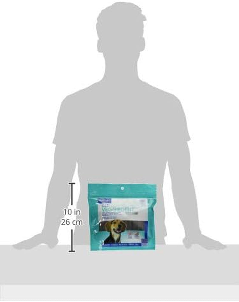 C.E.T. VEGGIEDENT FR3SH Tartar Control Chews for Dogs, Medium, Beef, 1.6 Pounds