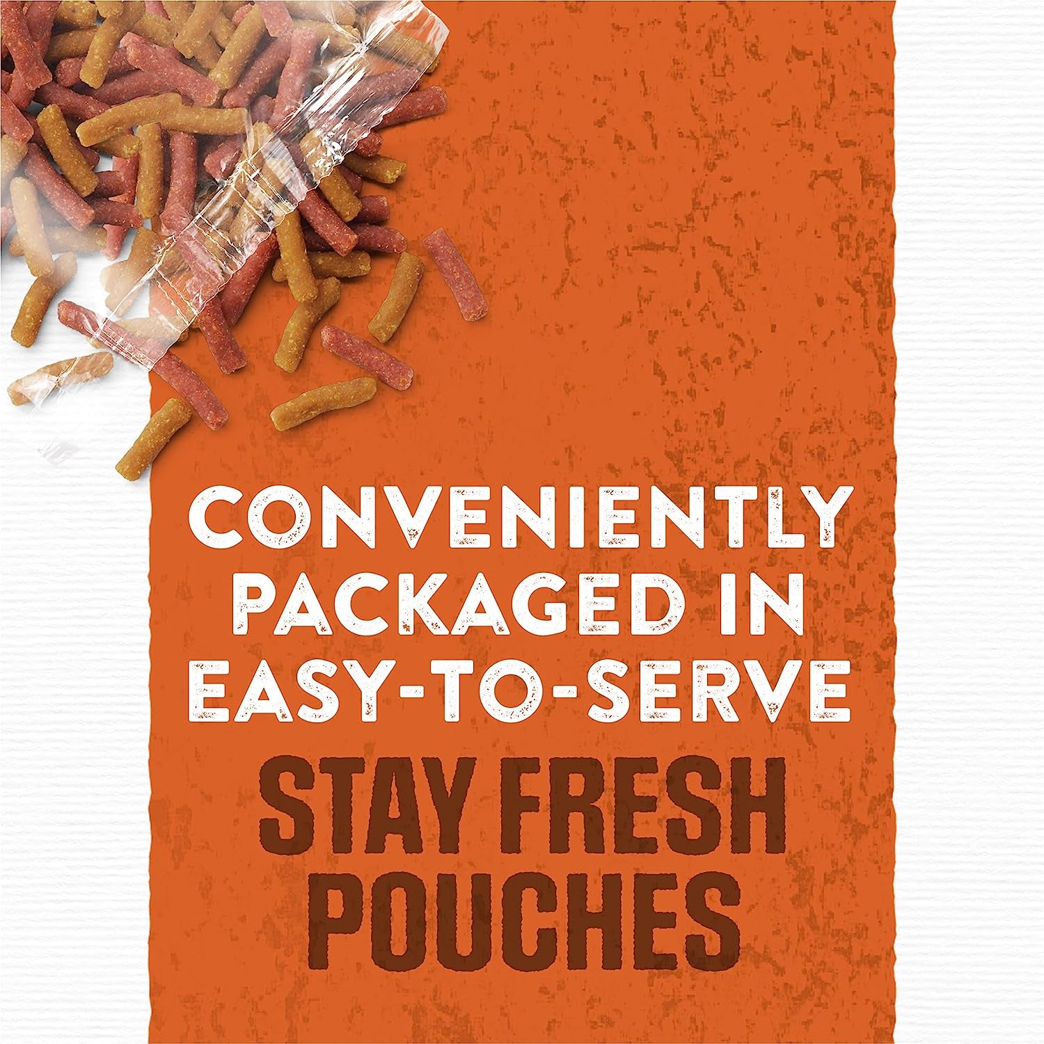 Purina Moist and Meaty Burger with Cheddar Cheese Flavor Dry Soft Dog Food Pouches - (Pack of 4) 12 Ct. Pouches