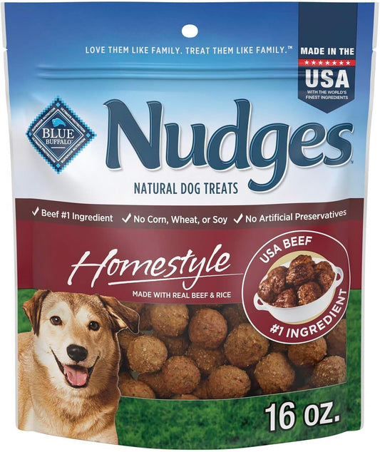 Nudges Homestyle Natural Beef and Rice Dog Treats