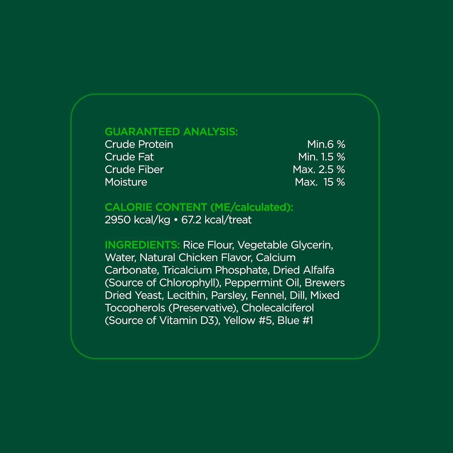 Dental Chews for Dogs, 60 Count, Vet-Recommended Mint-Flavored Treats for Medium Dogs 25-50 Lbs, Bones Clean Teeth, Fight Bad Breath, and Removes Plaque and Tartar