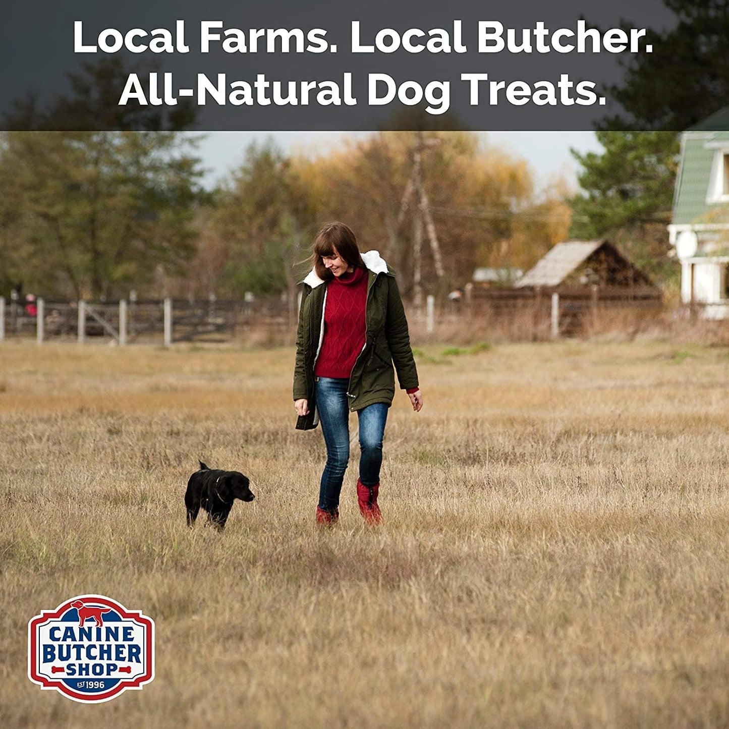 Chicken Feet Dog Treats, Raised & Made in USA (60-Pack), Dehydrated Chicken Feet, All Natural Dog Chews & Snacks