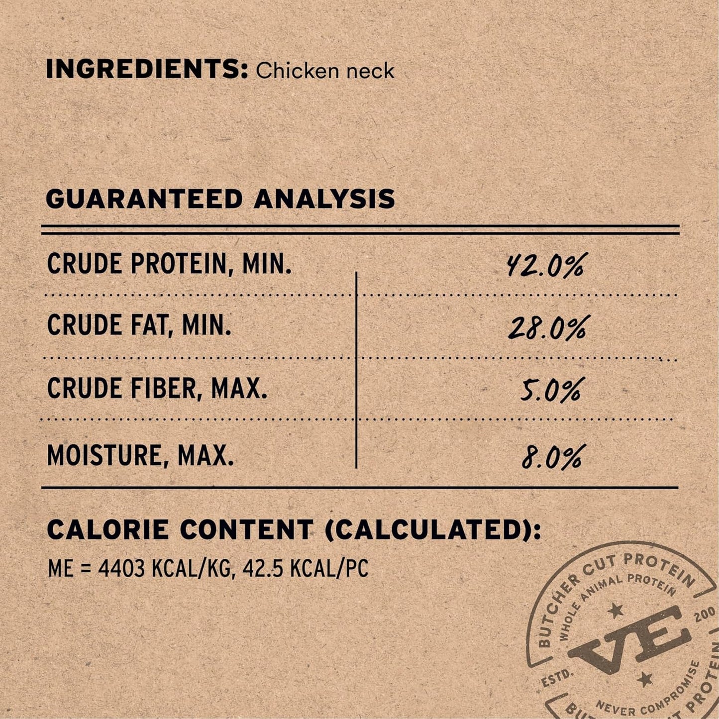 Single Ingredient Chicken Necks Dog Treats, 9 Oz | Freeze-Dried Raw | Premium Quality High Protein Training Treats | Grain Free, Gluten Free, Filler Free