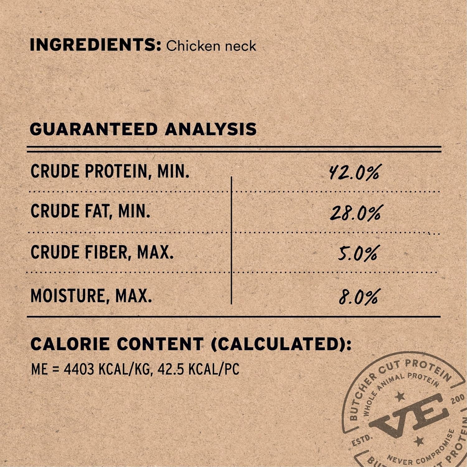 Single Ingredient Chicken Necks Dog Treats, 9 Oz | Freeze-Dried Raw | Premium Quality High Protein Training Treats | Grain Free, Gluten Free, Filler Free