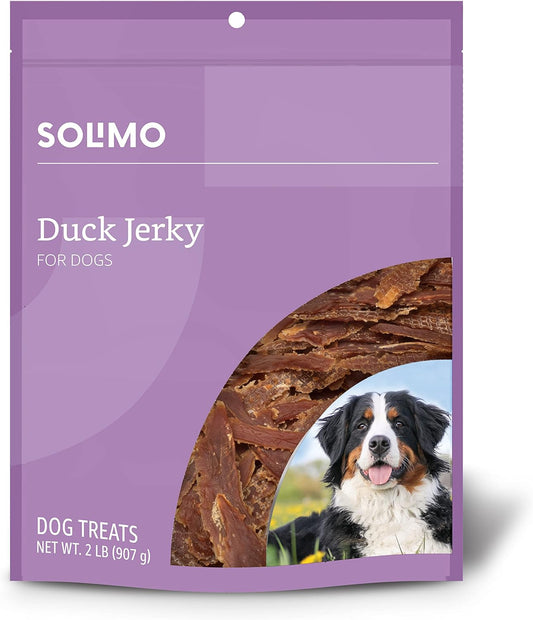 Amazon Brand -  Duck Jerky Dog Treats,2 Pounds