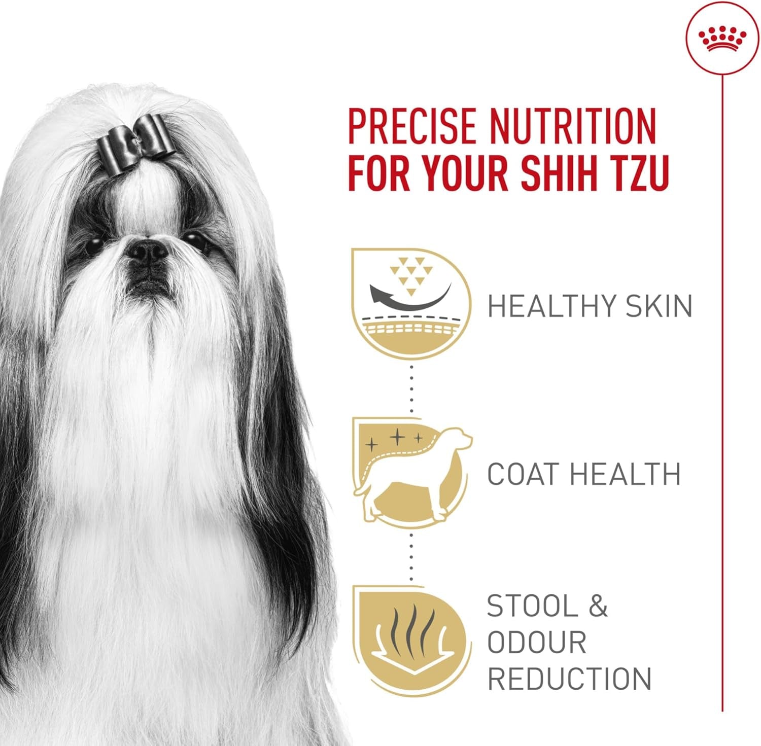 Breed Health Nutrition Shih Tzu Adult Dry Dog Food, 10 Lb Bag