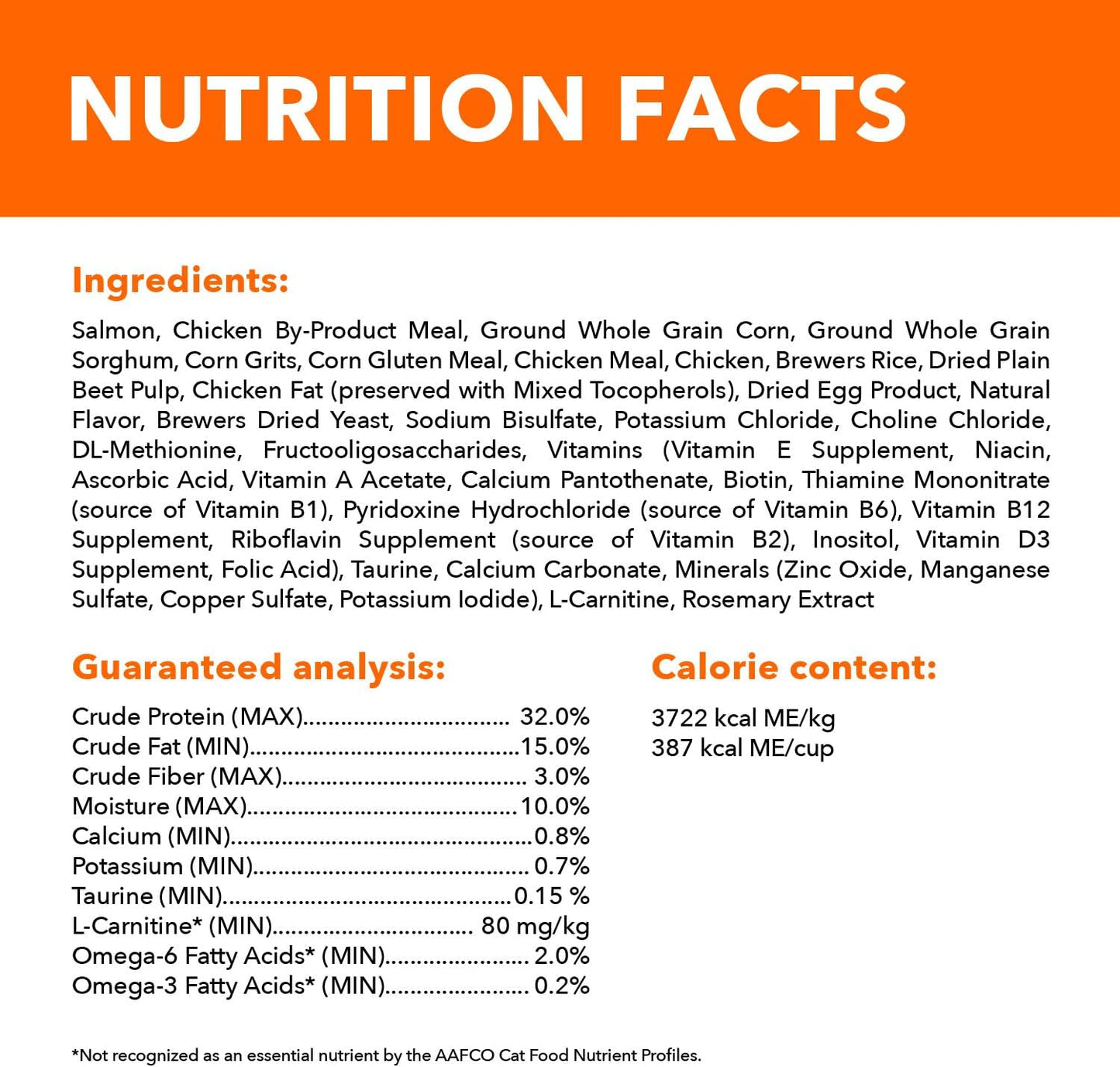 Proactive Health Adult Healthy Dry Cat Food with Real Salmon, 16 Lb. Bag