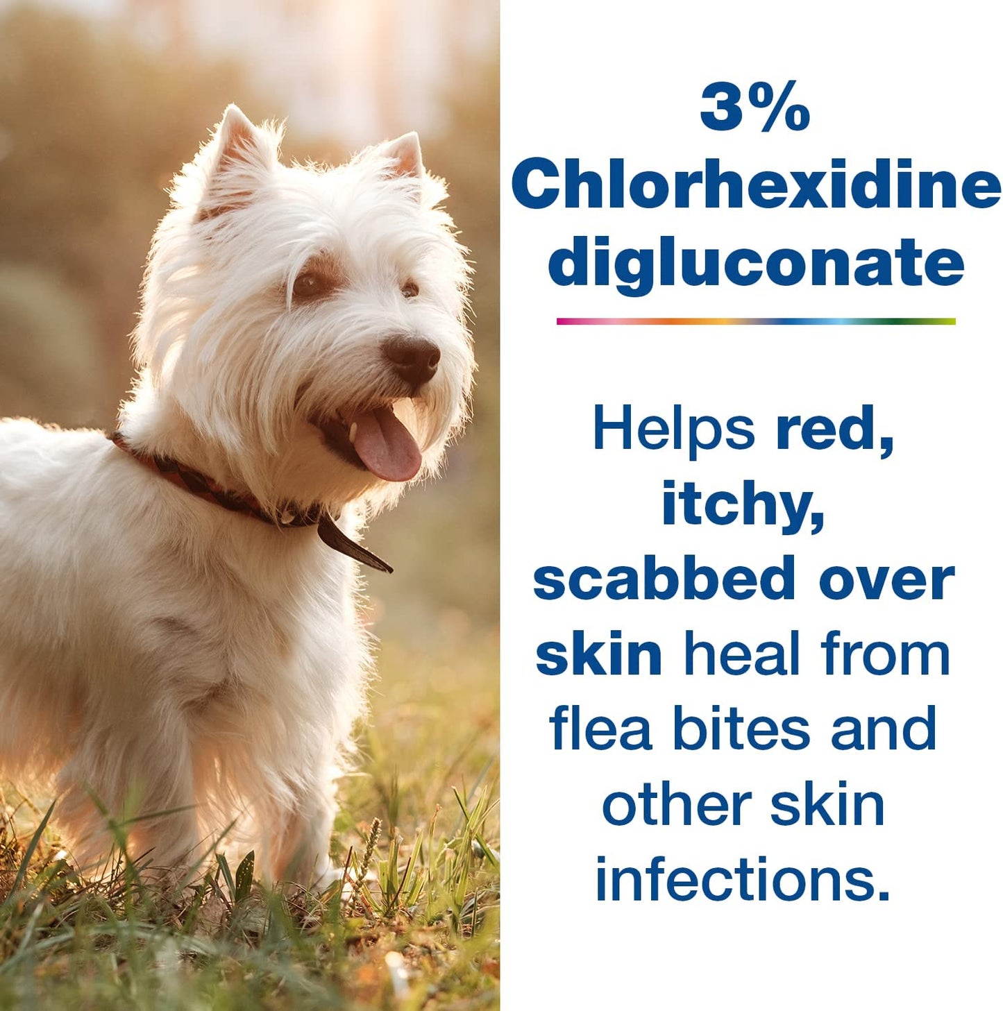 S3 Pyo Pads, Contains 3% Chlorhexidine & 0.5% Ophytrium, Antiseptic & Hydrating, for Bacterial or Yeast Skin Infections, for Dogs and Cats, 30 Pads