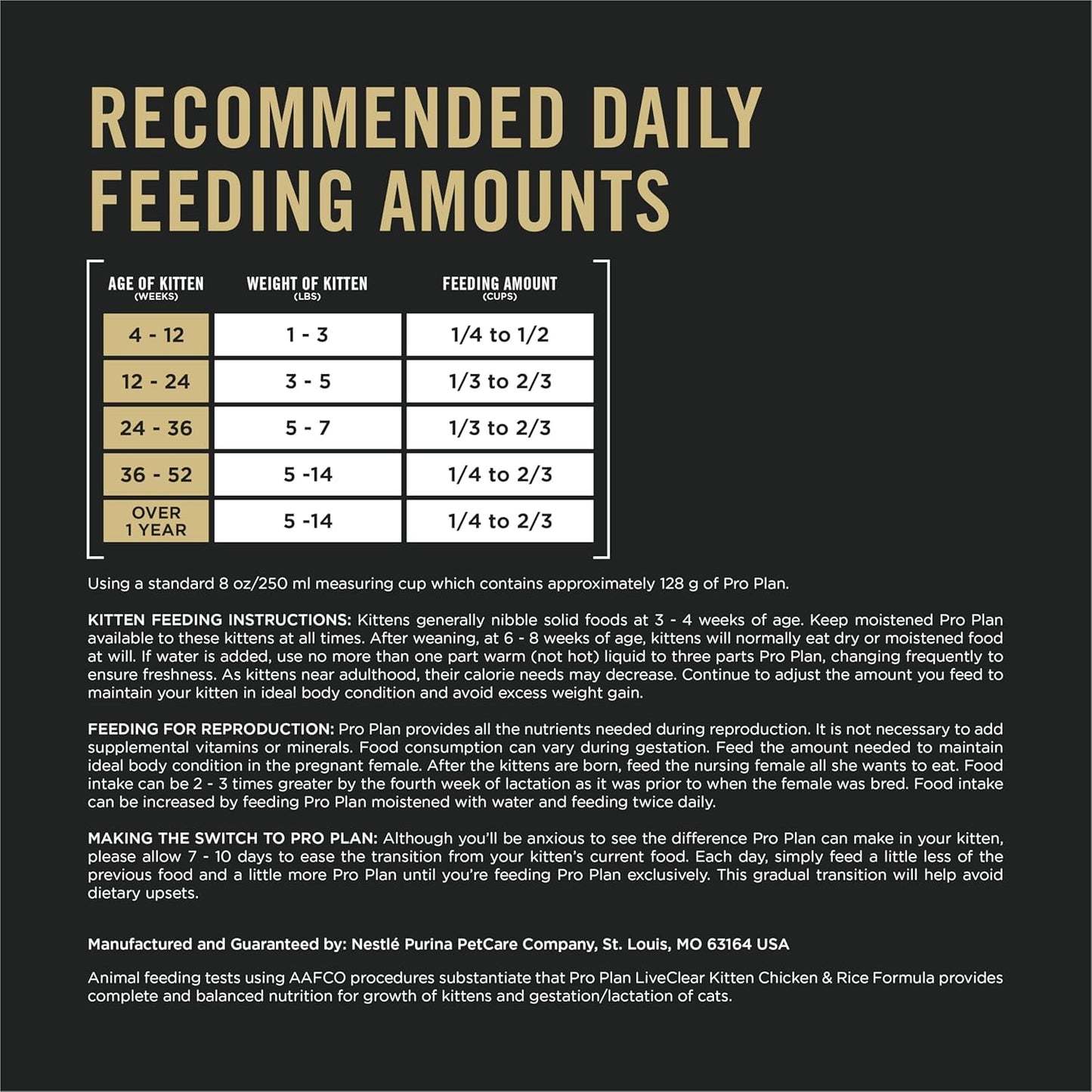 Liveclear Dry Cat Food for Kittens Cat Allergen Reducer Chicken and Rice Formula - 5.5 Lb. Bag