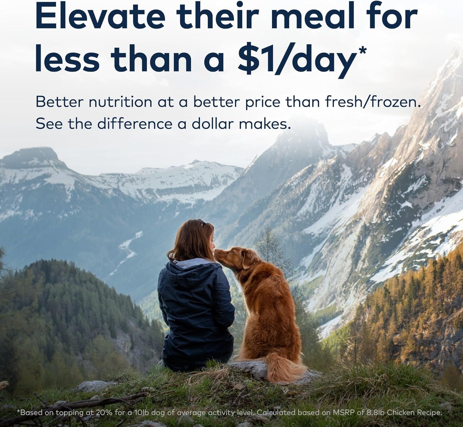 Peak Air-Dried Dog Food – Chicken - All Natural, High Protein, Grain Free, Limited Ingredient W/ Superfoods (16Oz)