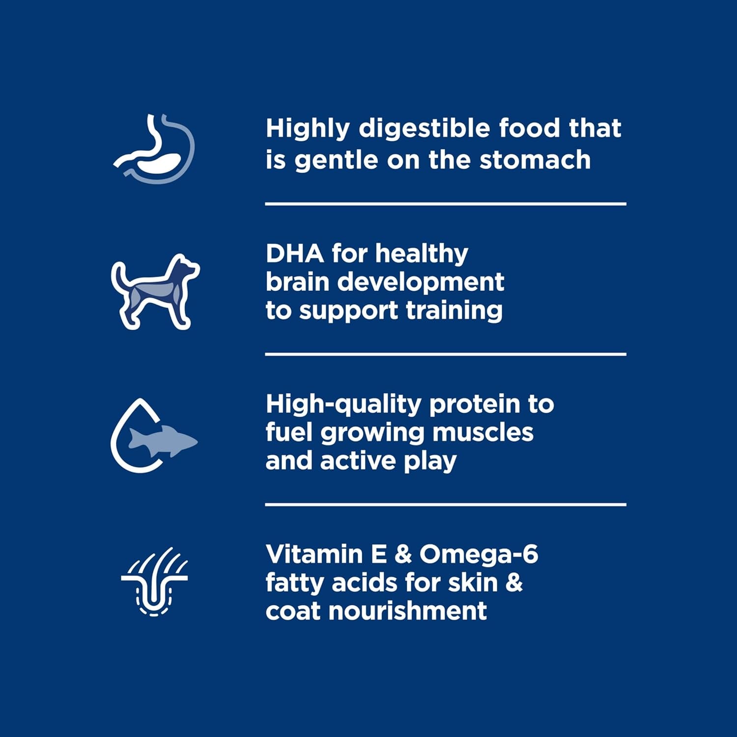 Sensitive Stomach & Skin, Puppy, Stomach & Skin Sensitivity Support, Dry Dog Food, Salmon & Brown Rice, 4 Lb Bag