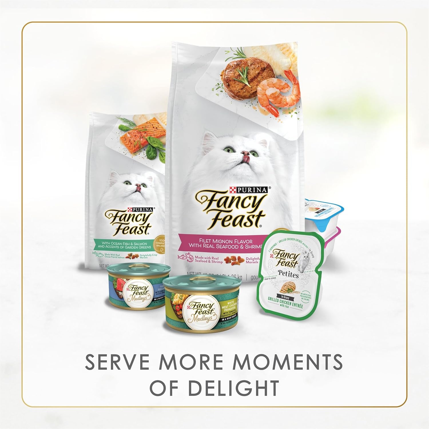 Purina Gravy Lovers Variety Pack Feast Pate in Wet Cat Food Gravy - (Pack of 1) 4.5 Lb. Boxes