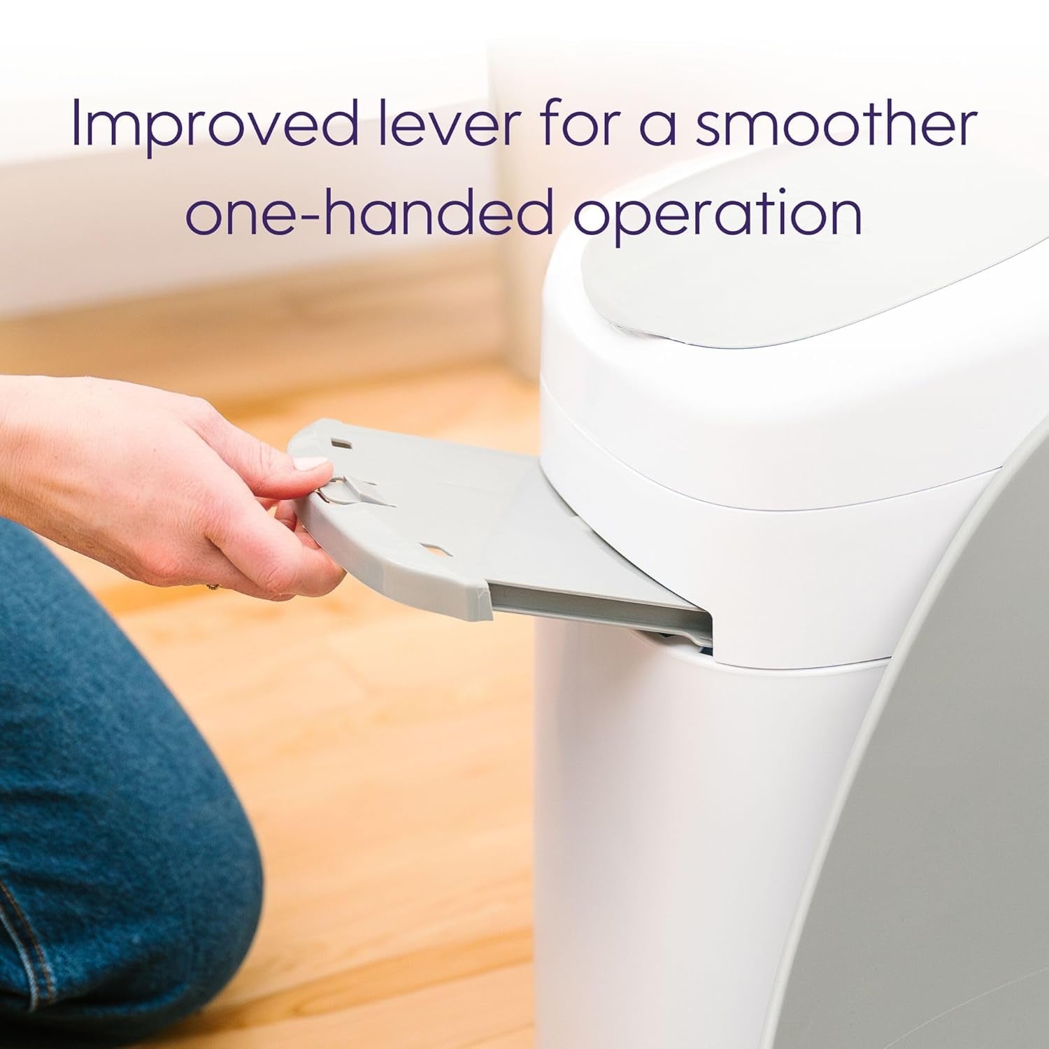 Style Pail |Cat Litter Waste Disposal System for Odor Control | Includes 1 Square Refill Bag