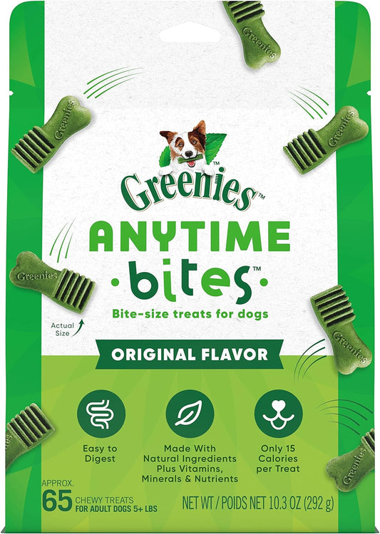 Anytime Bites Dog Treats, Original Flavor, 10.3 Oz. Bag