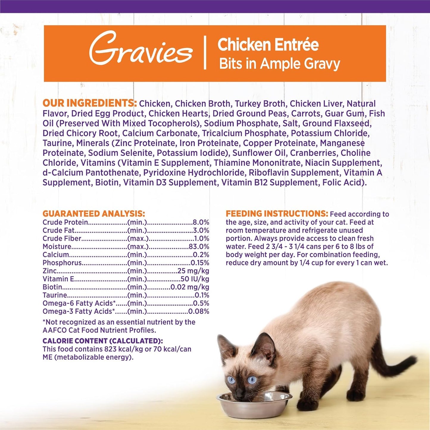 Complete Health Gravy Adult Wet Cat Food, Natural, Protein-Rich, Grain Free, 3 Ounce, 12 Pack, (Chicken Dinner)