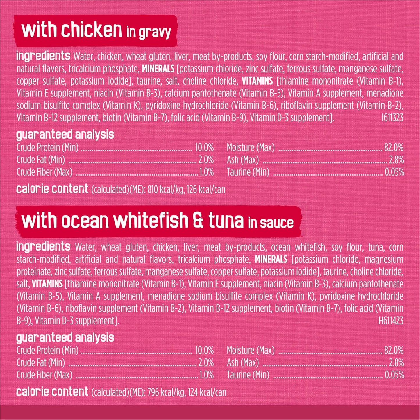 Purina  Gravy Wet Cat Food Variety Pack, Surfin’ and Turfin’ Prime Filets Favorites - 48 Ct. Can