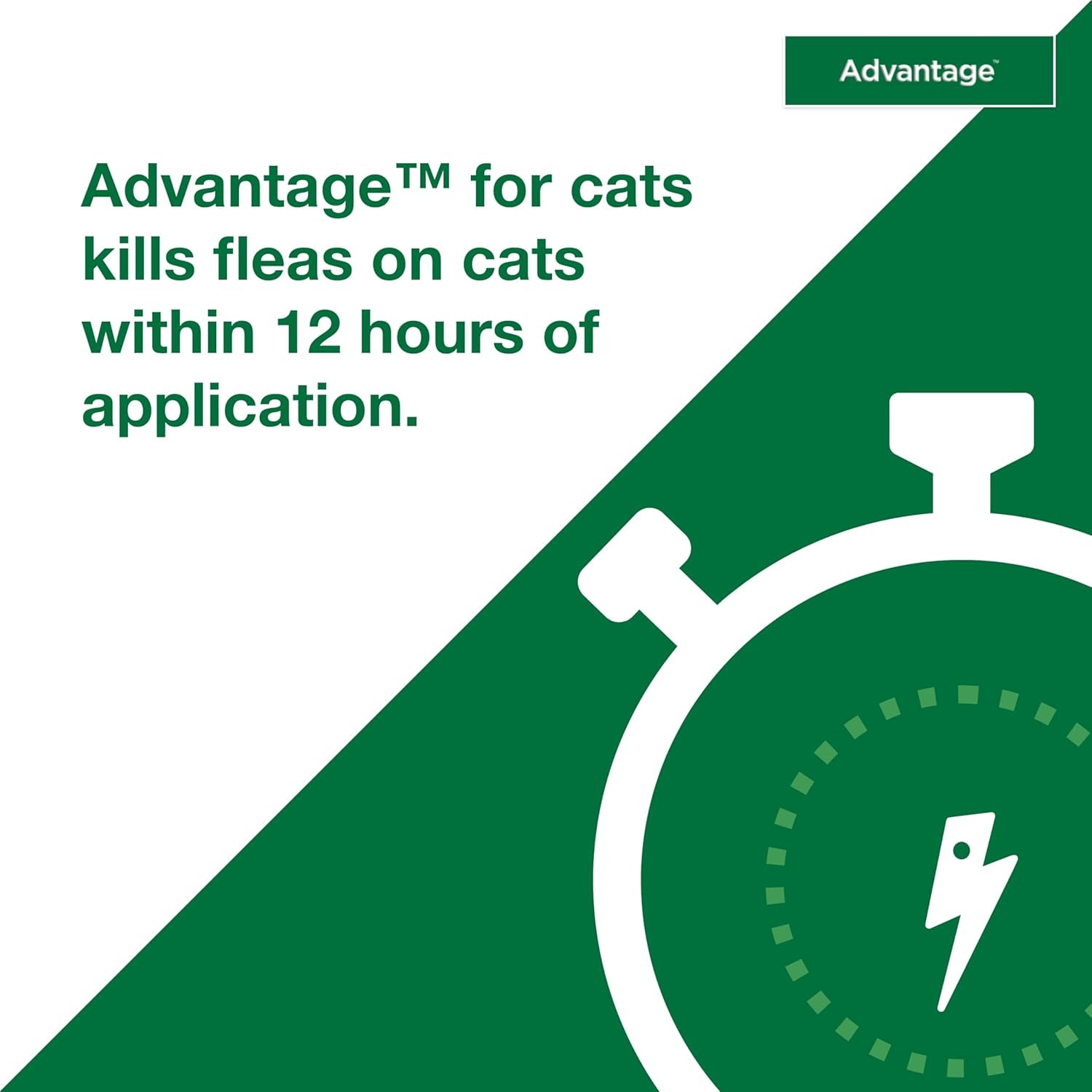Topical Cat Flea Treatment and Prevention for Small Cats 2-9 Lbs. | Apply Flea Drops Monthly | 2 Treatments