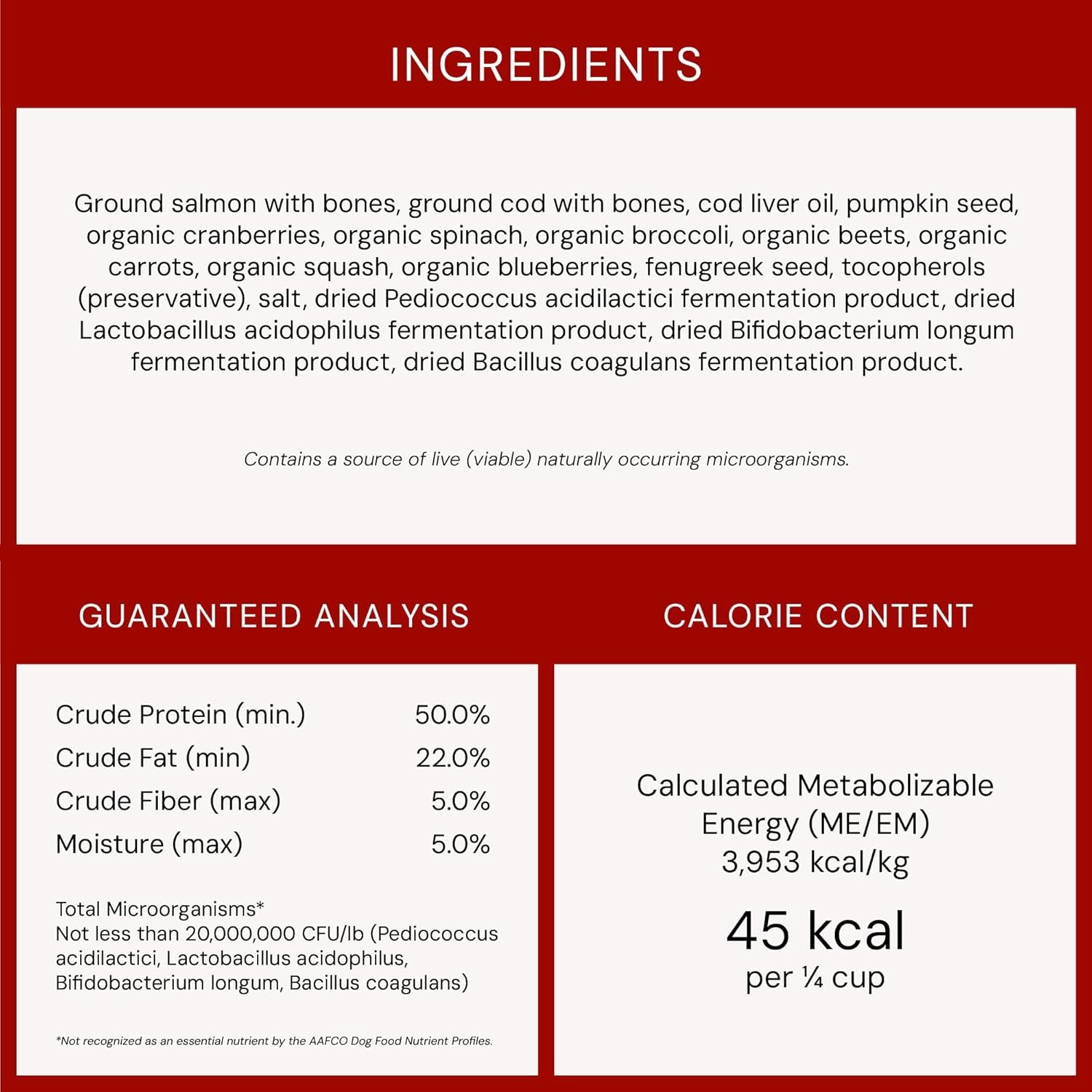 Freeze-Dried Raw Salmon & Cod Meal Mixers- Dog Food Topper and Mixer - Made with 95% Wild-Caught Salmon & Cod, Organs & Bone - Perfect for Picky Eaters - Grain-Free - 18 Oz