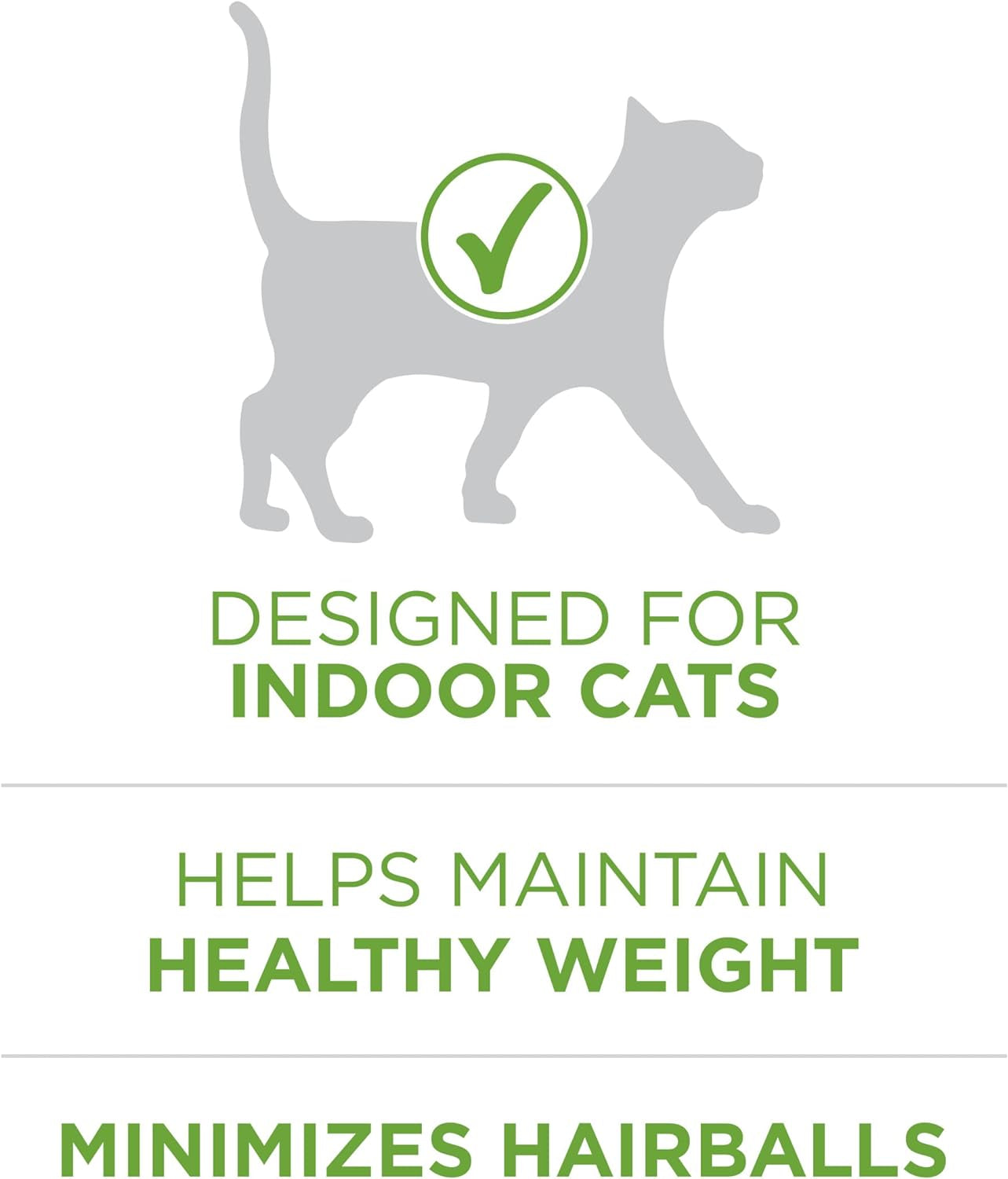 Natural, Low Fat, Weight Control, Indoor Dry Cat Food, +Plus Indoor Advantage - 22 Lb. Bag