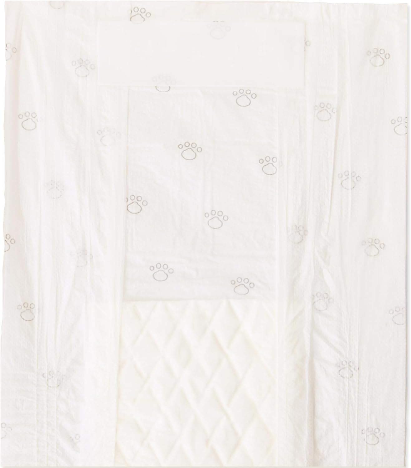 Absorbent, Leakproof Male Dog Wrap Disposable Diapers, Small, Pack of 50, White