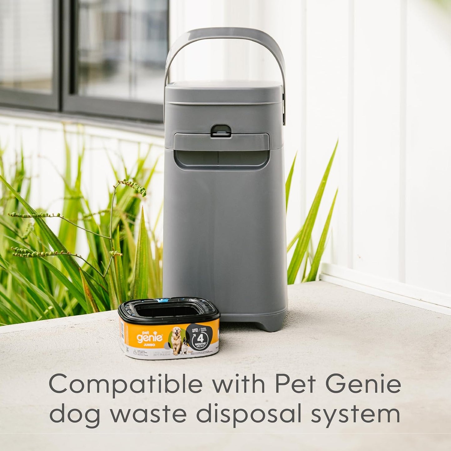 Refill Bags | Jumbo 2-Pack, 56 Total Ft | up to 8 Months of Supply in 2 Cartridges | Ultimate Odor Control Dog Poop Bags