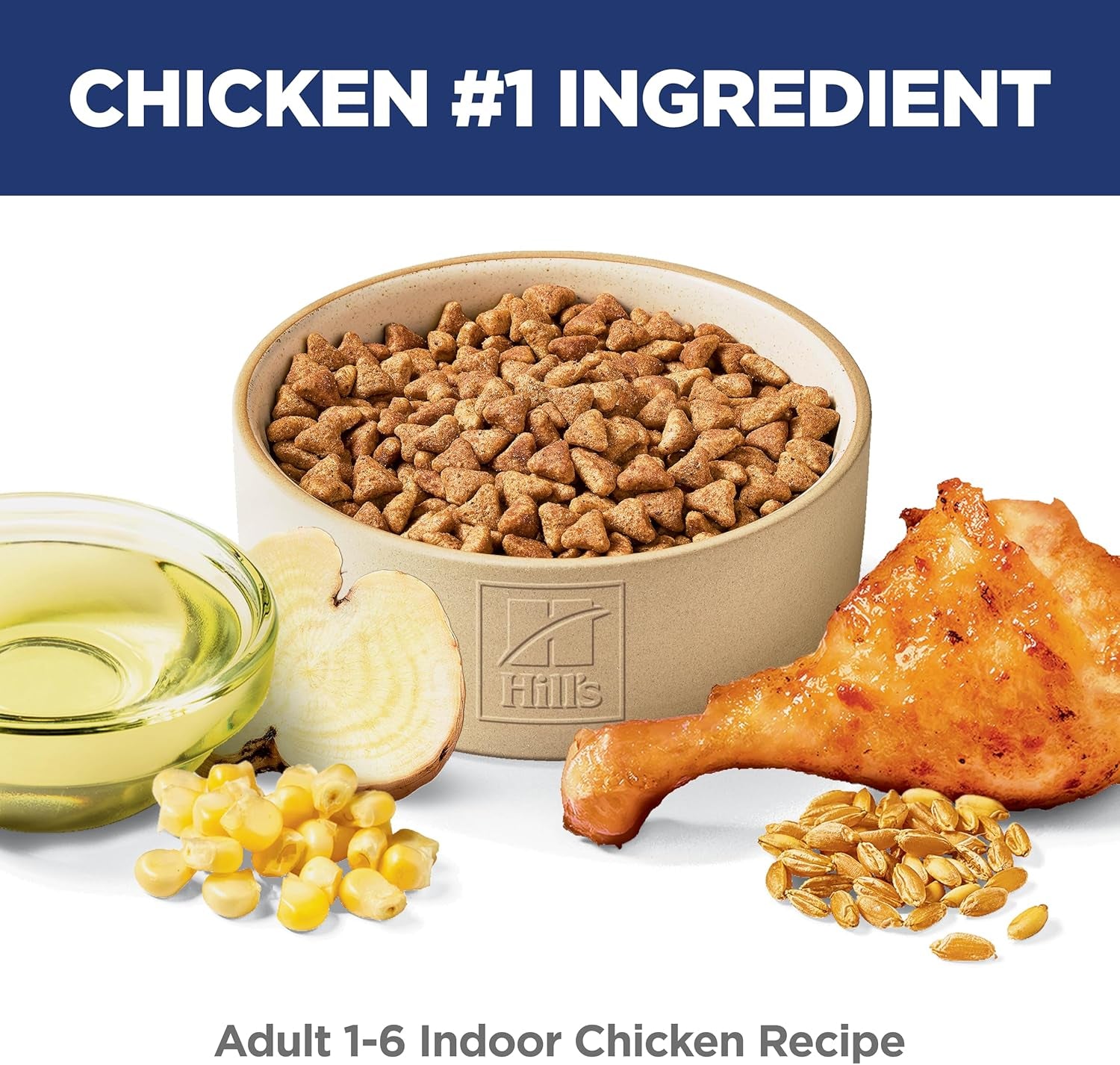 Indoor, Adult 1-6, Easy Litter Box Cleanup, Dry Cat Food, Chicken Recipe, 7 Lb Bag