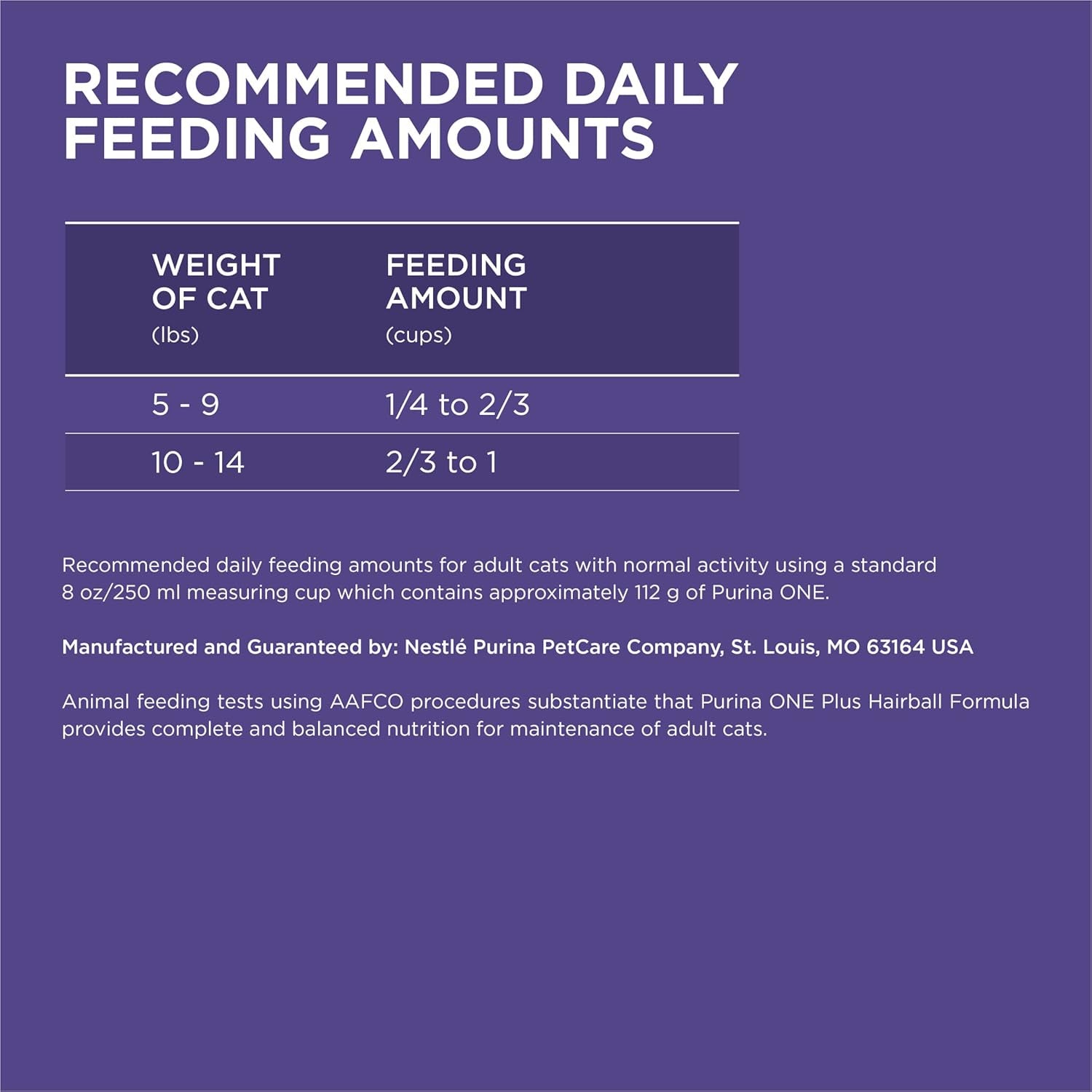 Natural Cat Food for Hairball Control, +PLUS Hairball Formula - 22 Lb. Bag