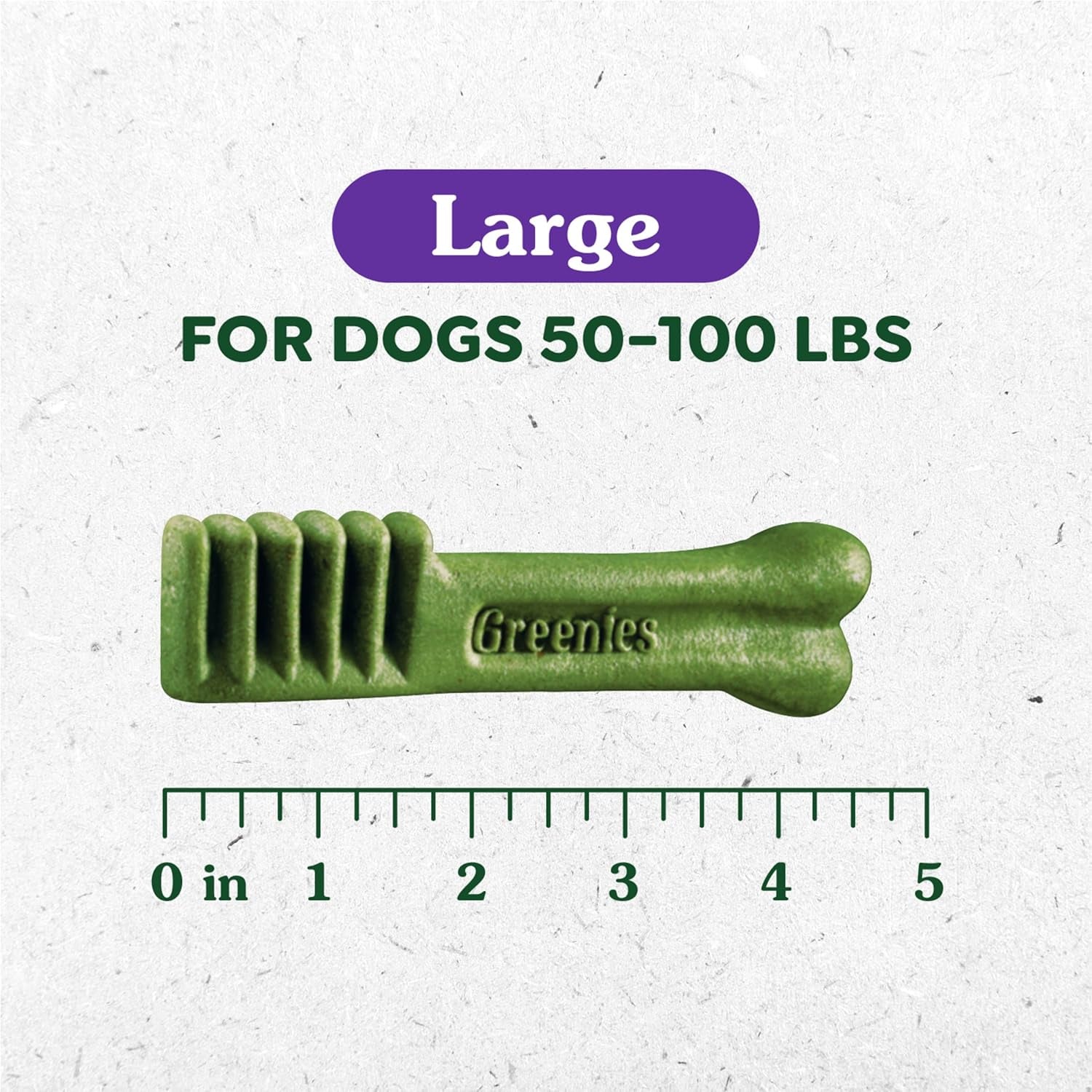 Original Large Dental Dog Treats, (4) 12 Ct Packs (48 Treats Total)