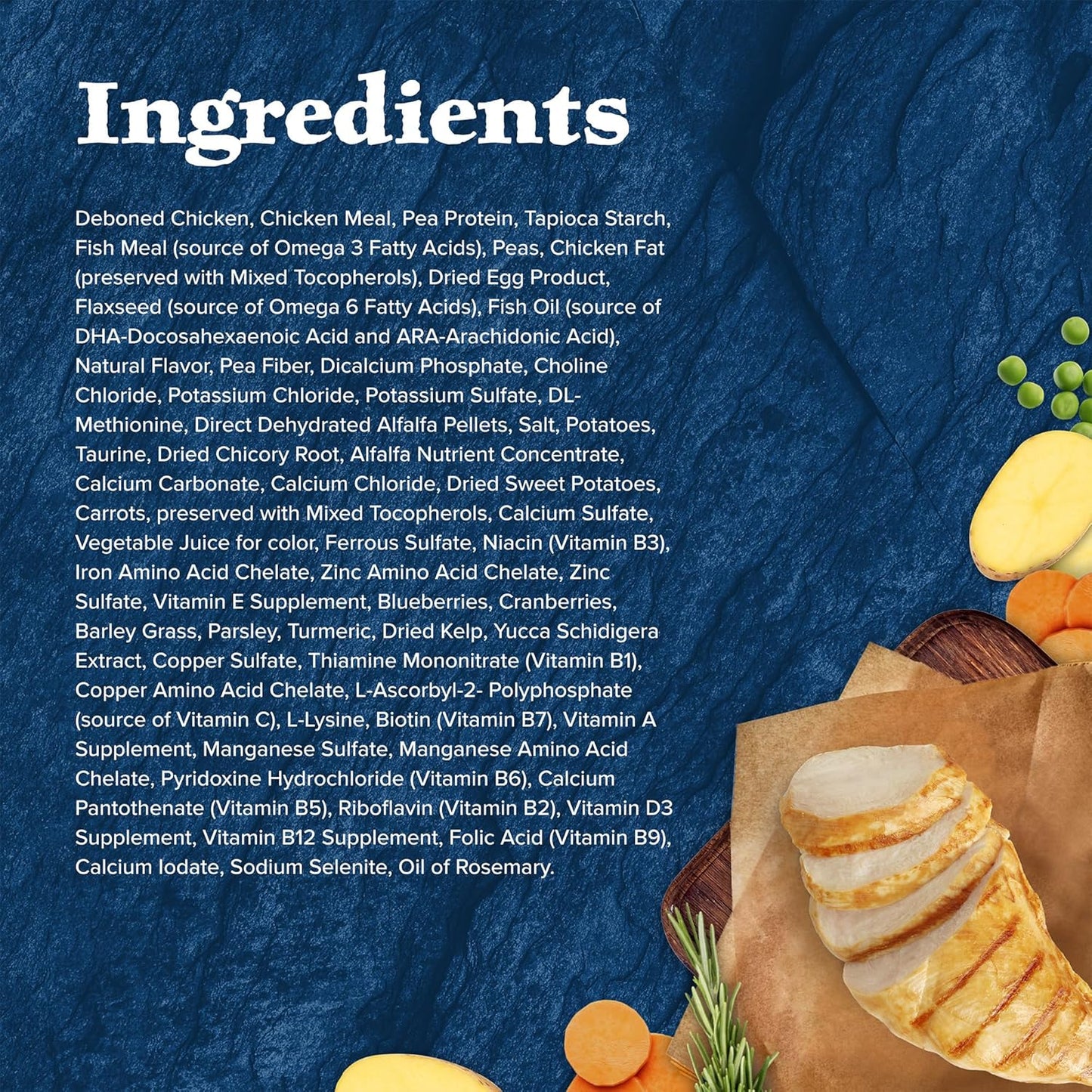 Blue Buffalo Wilderness Natural Kitten Dry Cat Food, with DHA and ARA to Support Brain and Eye Development, High-Protein and Grain-Free Diet, Chicken, 5-Lb. Bag