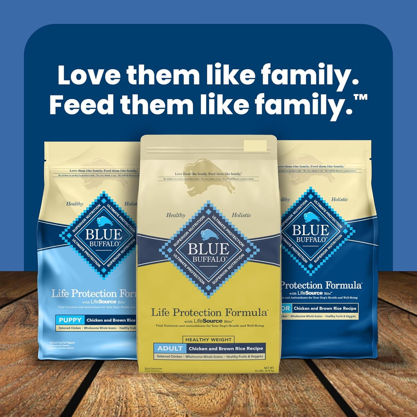 Life Protection Formula Healthy Weight Adult Dry Dog Food, Supports an Ideal Weight, Made with Natural Ingredients, Chicken & Brown Rice Recipe, 30-Lb Bag