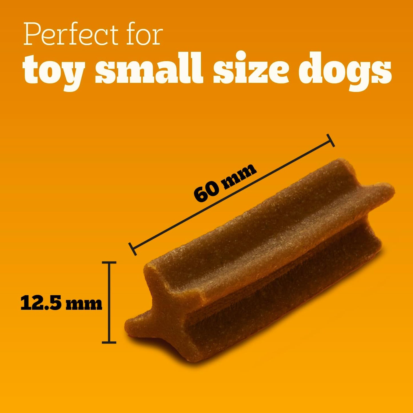 Dentastix Small and Toy Breed Dog Treats, Original, Beef & Fresh Flavor, 2.36 Lb. Variety Pack (157 Treats)