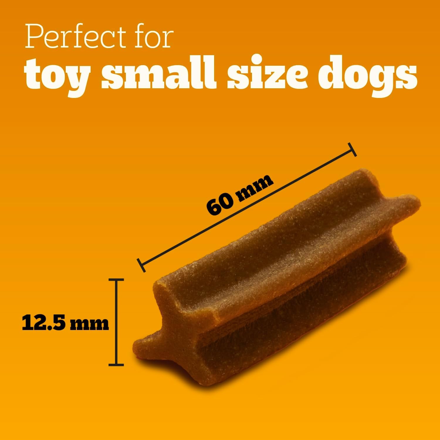 Dentastix Small and Toy Breed Dog Treats, Original, Beef & Fresh Flavor, 2.36 Lb. Variety Pack (157 Treats)