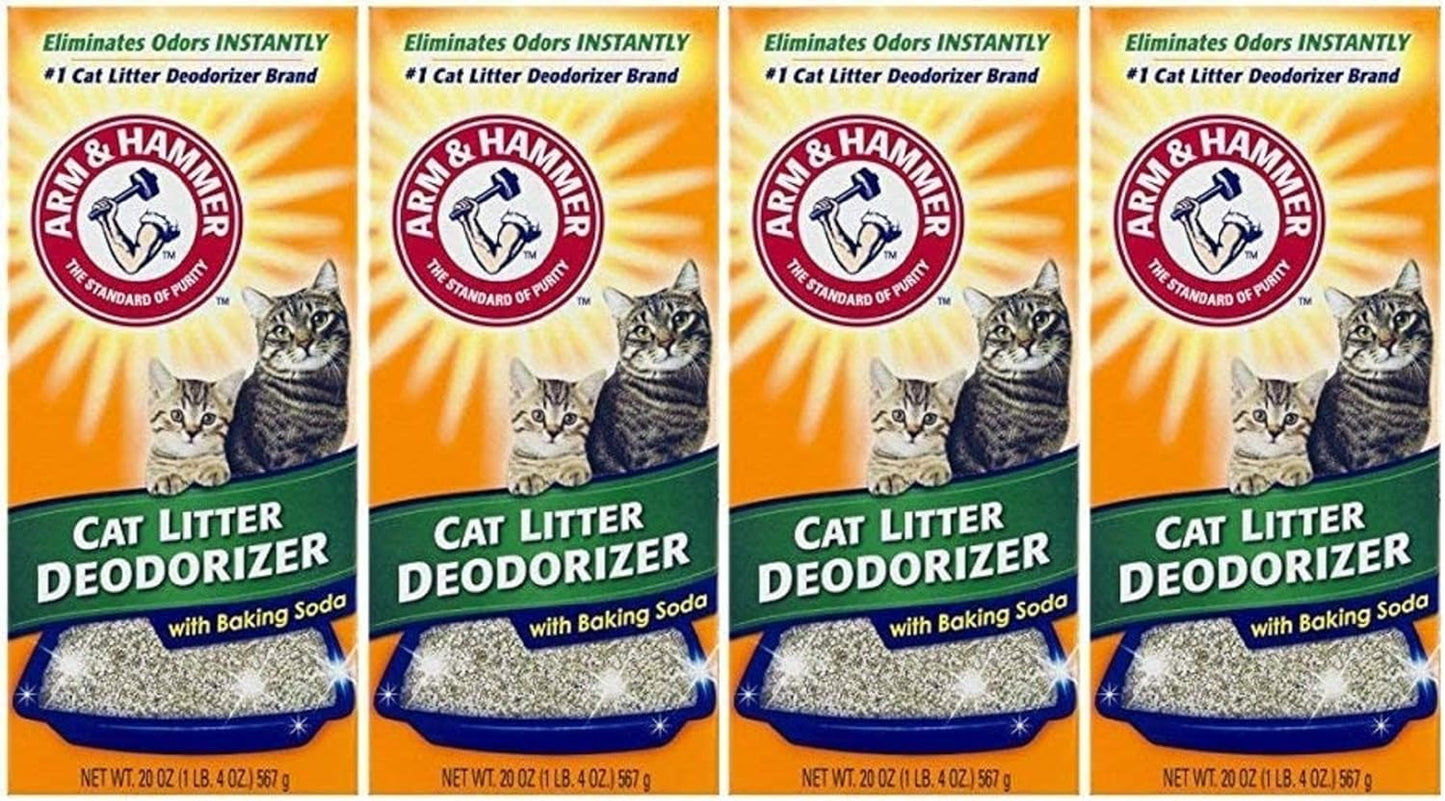 Cat Litter Deodorizer 20 Oz (Pack of 4)