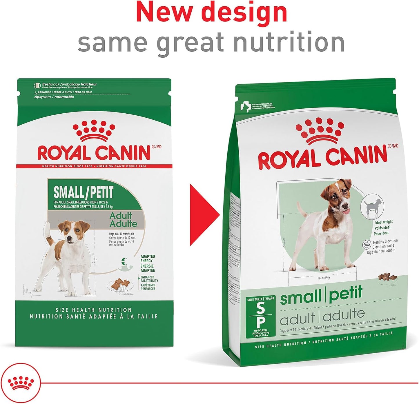 Size Health Nutrition Small Adult Dry Dog Food, 14 Lb Bag