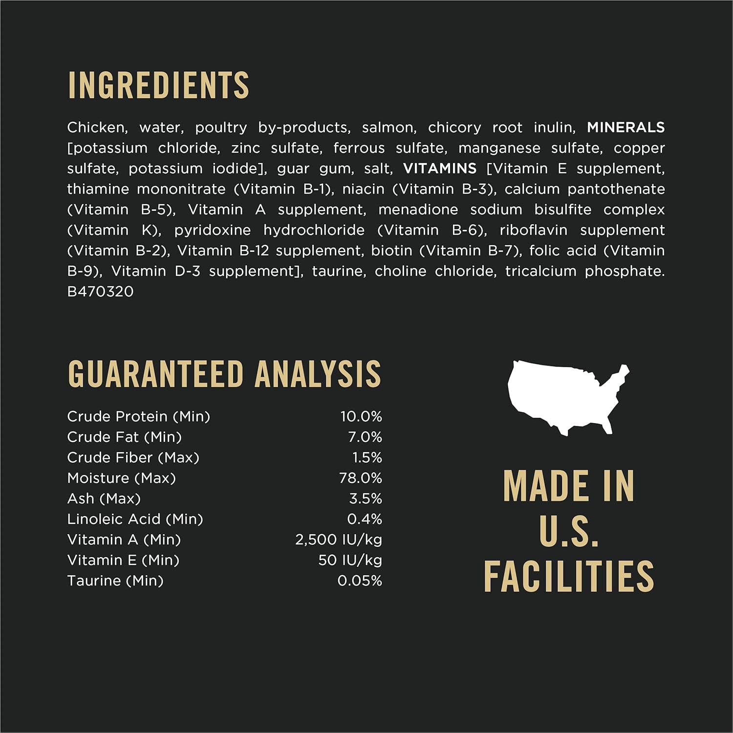 Sensitive Skin and Sensitive Stomach Cat Food Wet Pate, Grain Free Chicken Entree - (Pack of 24) 3 Oz. Cans