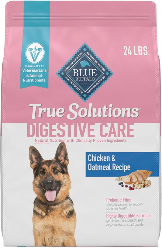 True Solutions Digestive Care Natural Dry Dog Food for Adult Dogs, Chicken, 24-Lb. Bag