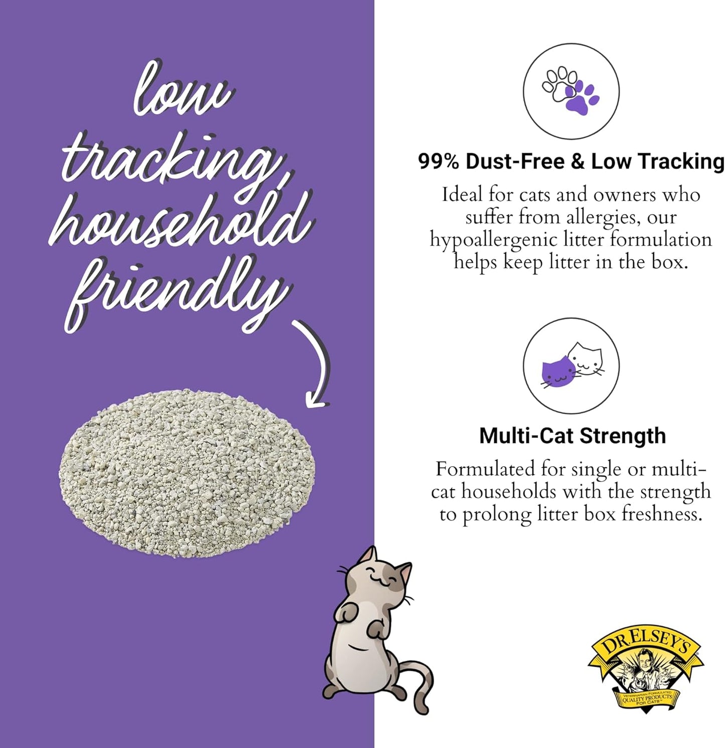 ® Clean Tracks Clumping Clay Cat Litter 40 Lb. Bag