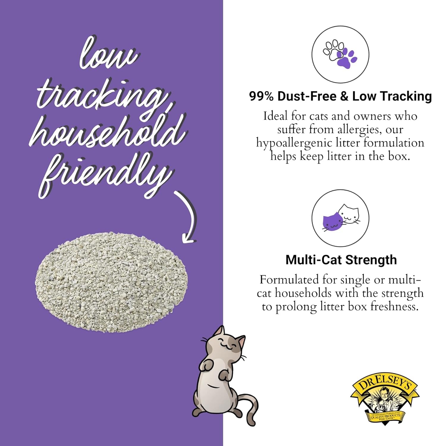 ® Clean Tracks Clumping Clay Cat Litter 40 Lb. Bag