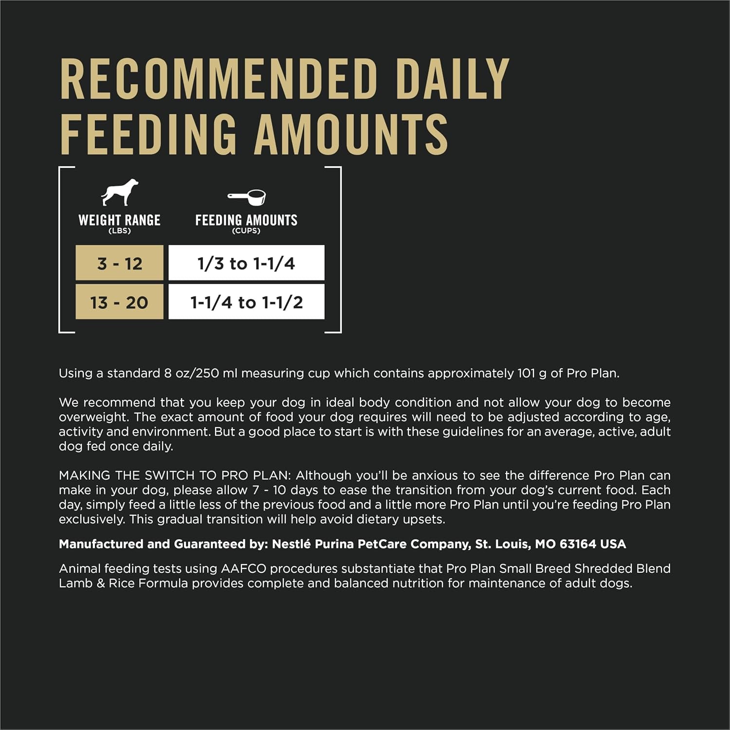 Small Breed High Protein Dog Food Dry Shredded Blend Lamb and Rice Formula - 6 Lb. Bag