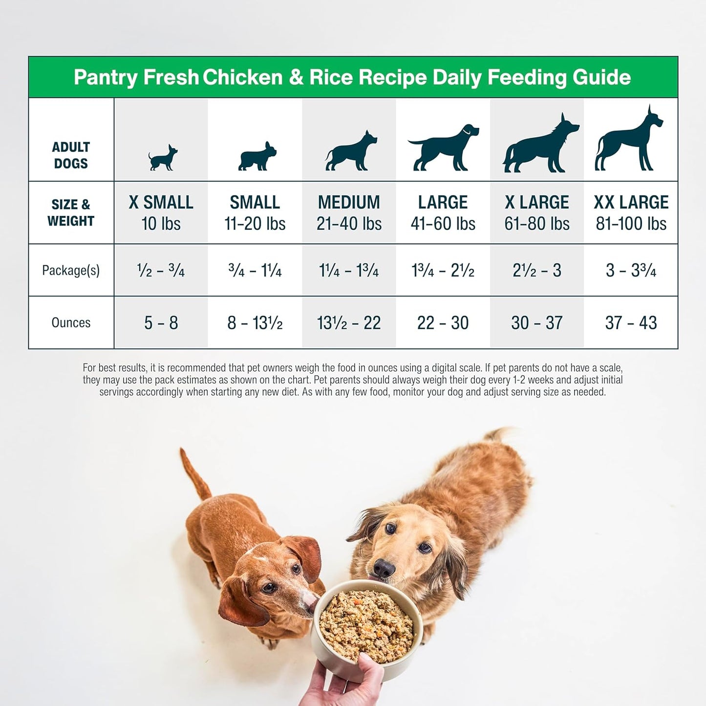Pantry Fresh Wet Dog Food, Complete Meal or Topper, Chicken & White Rice Human Grade Recipe - 12.5 Oz (Pack of 6)