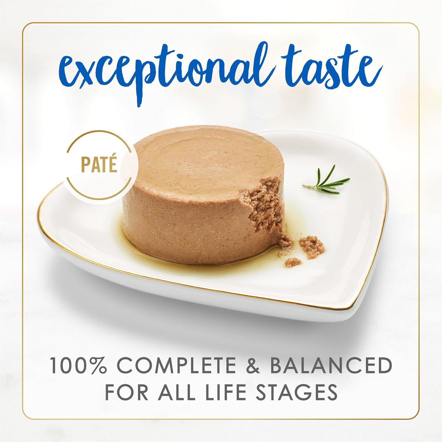 Purina  Classic Pate Ocean Whitefish and Tuna Feast Classic Grain Free Wet Cat Food Pate - (Pack of 24) 3 Oz. Cans
