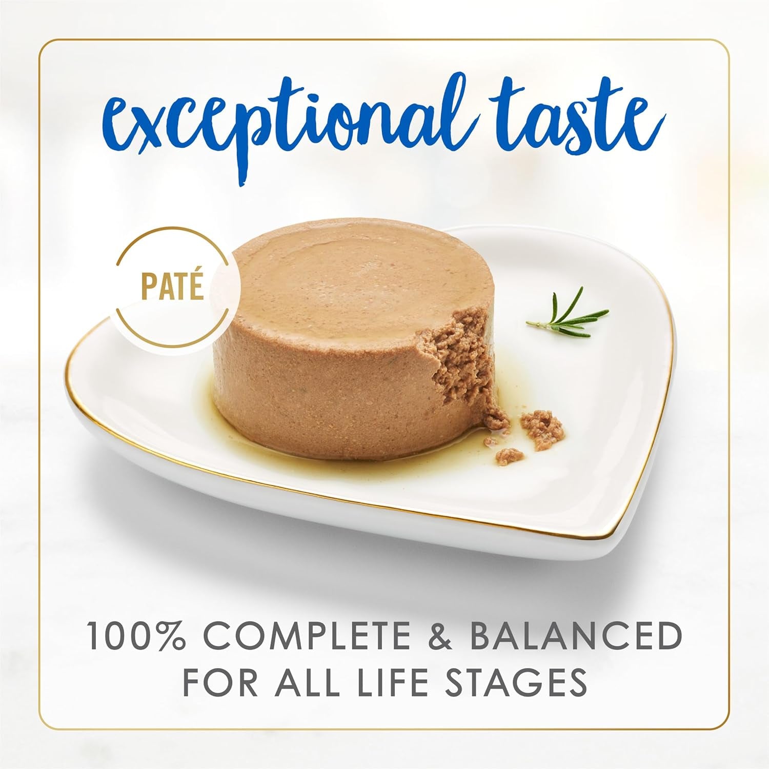 Purina  Classic Pate Ocean Whitefish and Tuna Feast Classic Grain Free Wet Cat Food Pate - (Pack of 24) 3 Oz. Cans