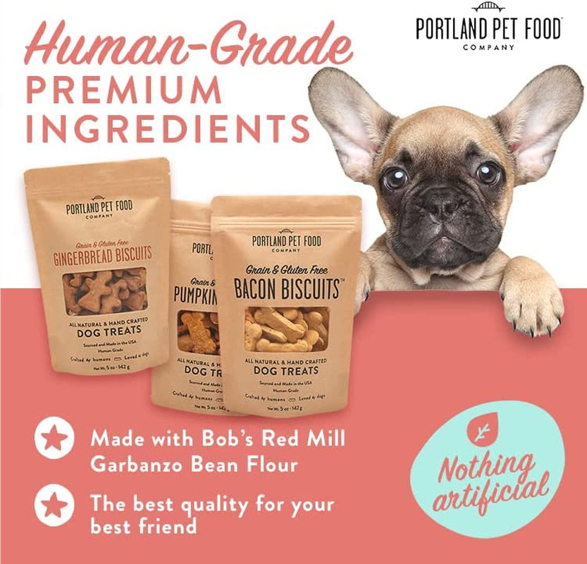 Pumpkin Healthy Dog Treats - Multipack, Grain-Free, Human-Grade, All Natural Dog Training Treats & Biscuits Made in the USA - 3-Pack (5 Oz)