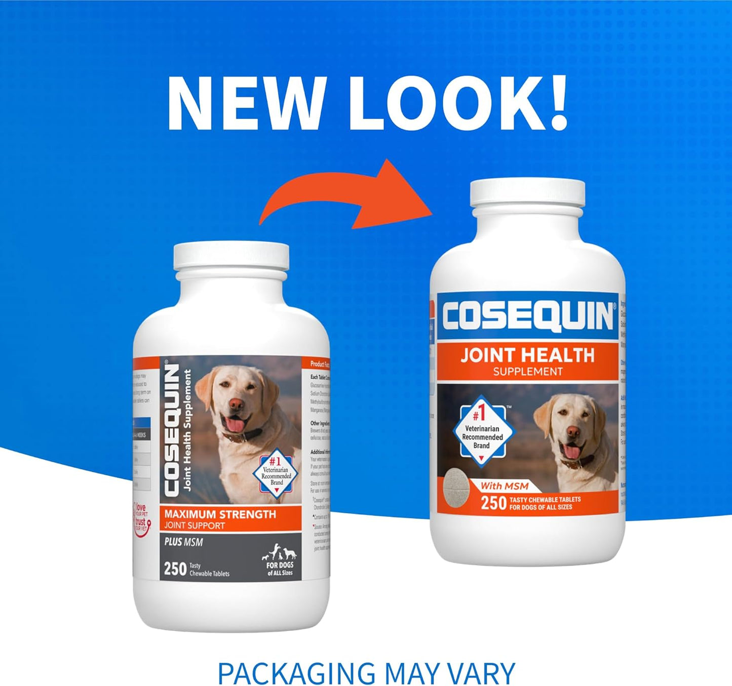 Nutramax Cosequin plus Msm,Chewable Tablets, 250 Ct (CHEWDS250-MSM)