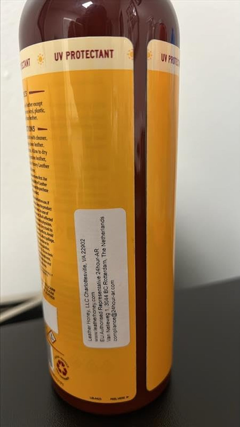 Leather Cleaner Spray: UV Protectant, Non-Toxic & Made in the USA since 1968. Cleans & Protects Leather, Faux & Vinyl - Couches, Car Seats, Purses, Shoes, Bags & Tack. Safe for Any Color