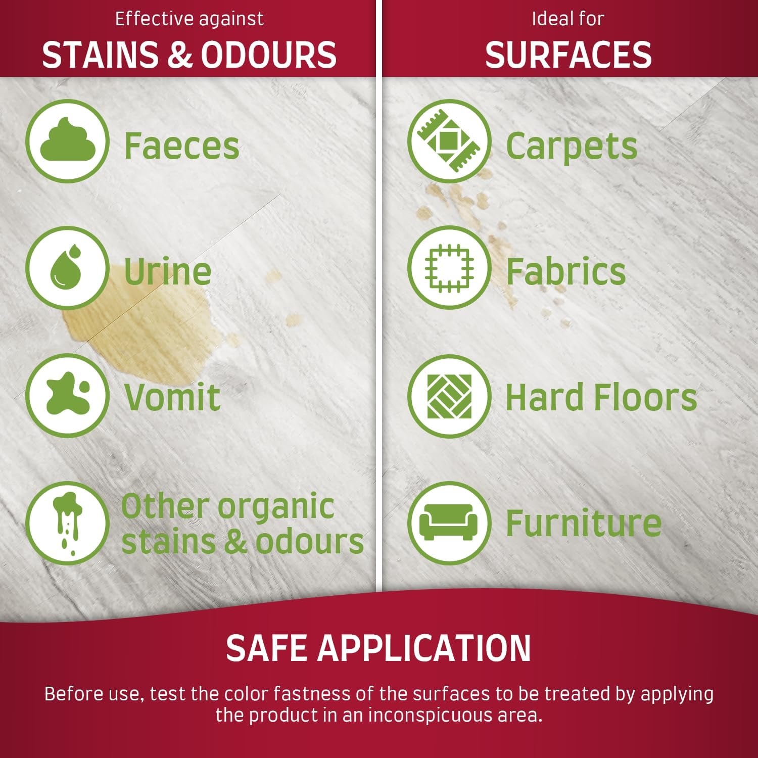 Stain and Odor Remover Cat, Odor Control Formula, Pour