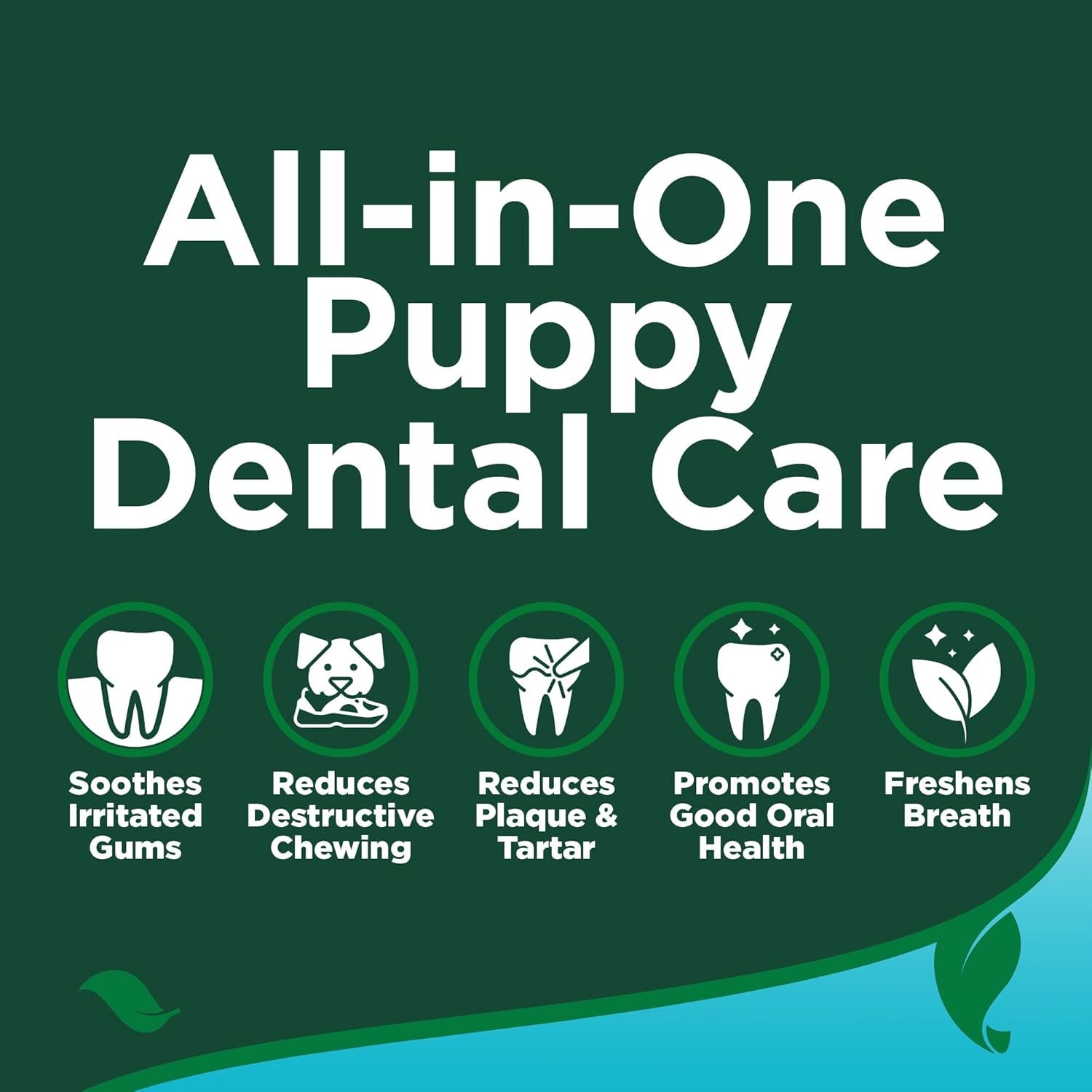 Dog Toothpaste & Toothbrush Kit for Puppies – Puppy Essentials – Dog Toothbrush & Toothpaste for Young Dogs- Perfect for Puppy Teething, Freshens Breath - Peanut Butter Flavor, 3.5 Oz